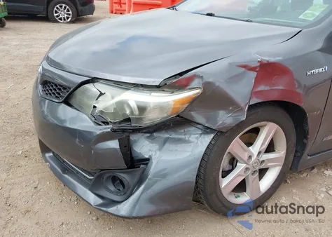2014 Toyota Camry Hybrid Se Limited Edition from USA, damaged, VIN 4T1BD1FK9EU121102